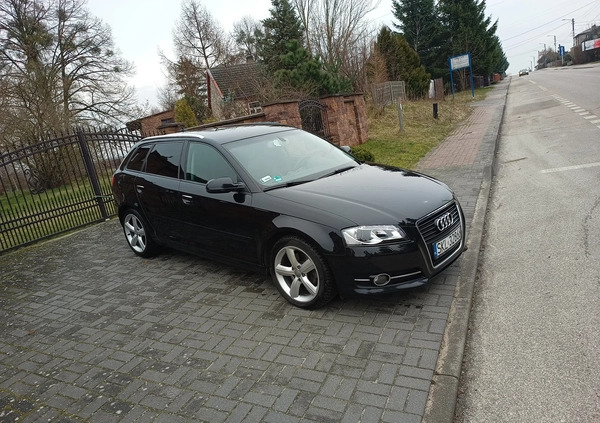 Audi A3 cena 39300 przebieg: 307000, rok produkcji 2012 z Knyszyn małe 46